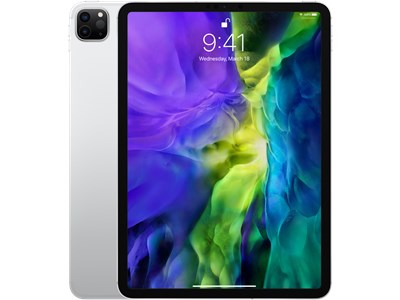 Apple iPad Pro 11 inch (2020) - 128 GB - Wi-Fi + Cellular - Zilver