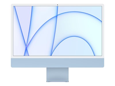 Apple iMac 2021 24 4.5K - M1 - 8 GB - Blauw